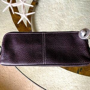 Genuine leather clutch